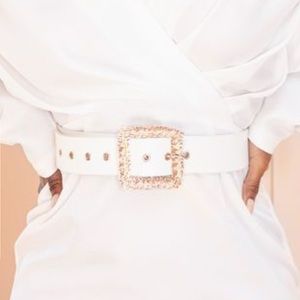 White Leaf Belt🤍✨ - Waist Belt